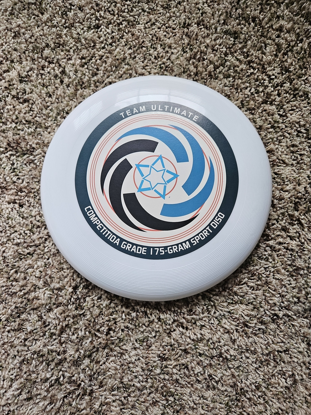 Team Ultimate White 175g Competition-Grade Sport Disc